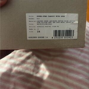 Golden Goose Kids' Superstar Sneakers